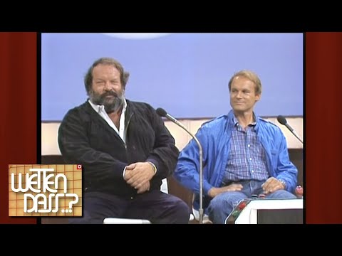 Absolut Kult! Bud Spencer & Terence Hill in "Wetten, dass?" bei Frank Elstner