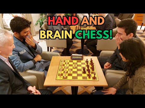 Epic Hand and Brain Chess! Gukesh + Purnoch vs Nodirbek + Amruta | Prague Chess Festival