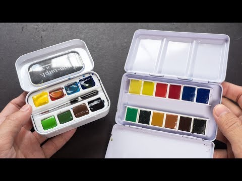 Exploring Your First Watercolor Set