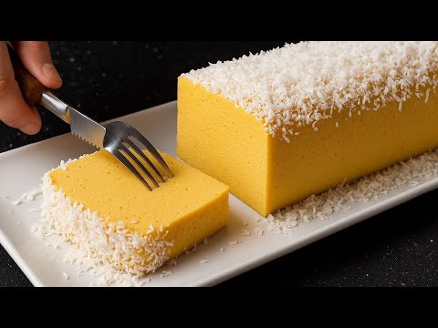 Nur Milch und Banane! Das festlichste Dessert in 5 Minuten!