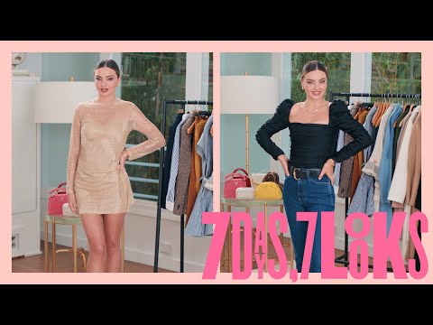 Every Outfit Miranda Kerr Wears in a Week | 7 Days, 7 Looks | Vogue India