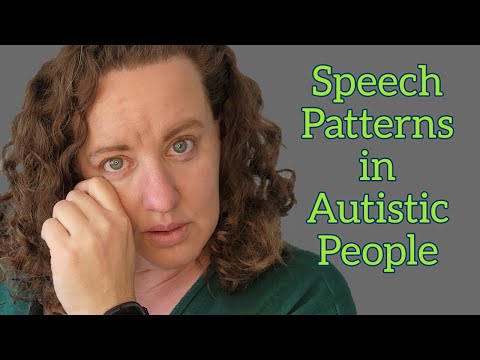 This one hit harder than I thought. Talking about Speech Patterns in Autistic People.