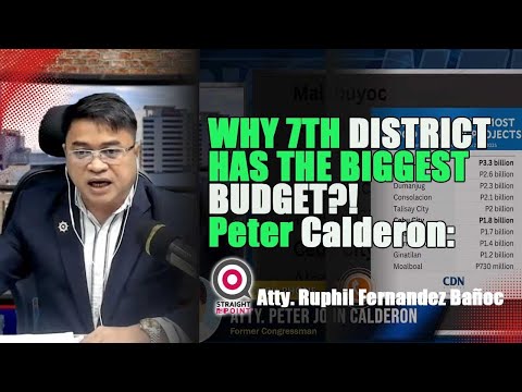 Shocking Reveal! 7th District Cebu Flood Control Budget Explained by Ex-Congressman Peter Calderon