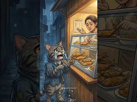 He Tried to Feed His Family β¦ π #cat #cute #cutecat #miawmiaw #sad #soundsad #catsong #love #sadcat