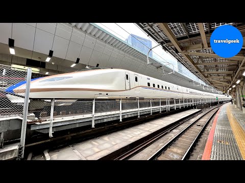 Riding Japan's First Class High-Speed Train Shinkansen from Tokyo to Nagano