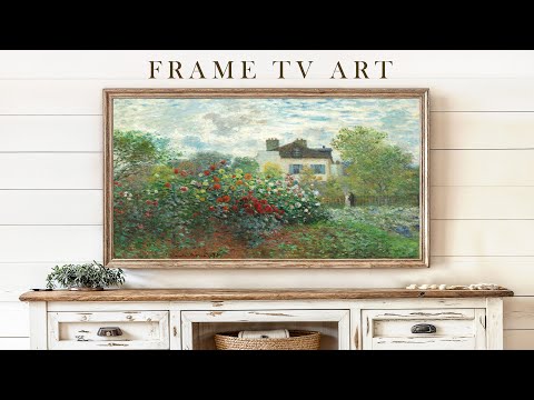 Claude Monet Paintings | Vintage Frame TV Art | Slideshow For Your TV | 4K | 2 Hours Screensaver