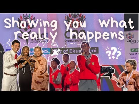 What REALLY Happens at a Global Youth Summit (G20 Week in My Life)