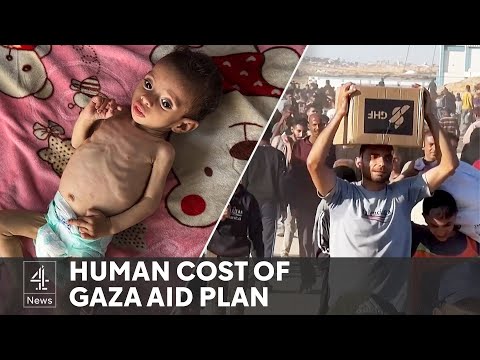 Near famine in Gaza as food hubs suspend aid operations for a day