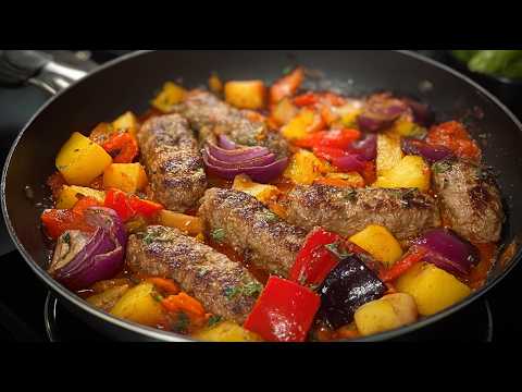 Great Idea with Minced Meat in Amazing Sauce! The Best Dinner Recipe!