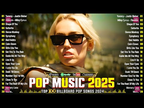 Miley Cyrus, Dua Lipa, Adele,The Weeknd, Ed Sheeran, Bruno Mars,Rihanna - Billboard Top 50 This Week