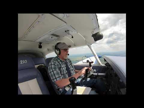 Piper Comanche 250 KRFD to KMLI Bouncing My Way Home
