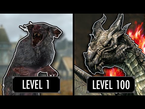 Skyrim But I Level Up As A CREATURE