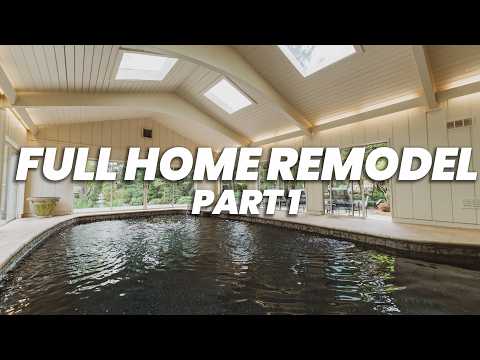 FULL Home Remodel Part 1 | Building ASMR | KBUILD Series