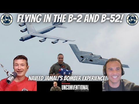 Behind The Scenes With Naveed Jamali Filming The B-2 and B-52!
