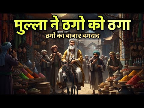 ठगों के बाज़ार में मुल्ला की लूट! 😲 सरदार भी रो पड़ा! | Mulla Nasiruddin New Story