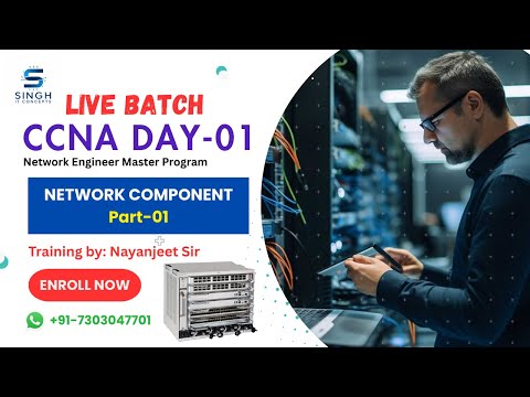 #CCNA 200-301: Network Components Part-01 Full Guide | For Freshers & IT Beginners |