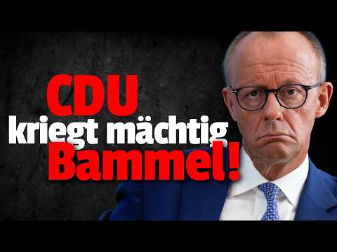 💥Der CDU geht der Arsch auf Grundeis!