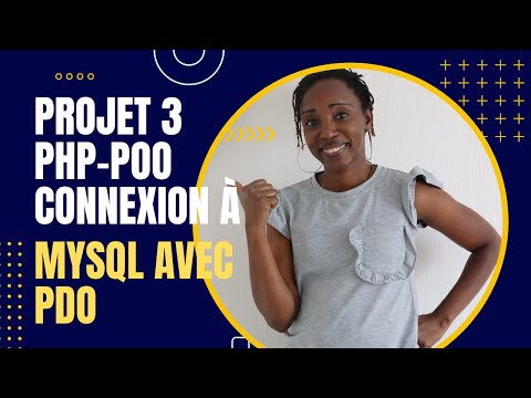 PHP- POO  connecter, insérer, récupérer des données dans une base de données MYSQL avec PDO 2/4
