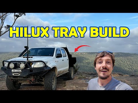 Building a new tray for my Toyota Hilux!