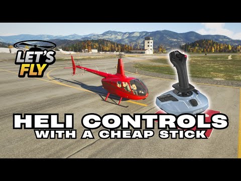 Cheap joysticks with helicopters in MSFS 2024