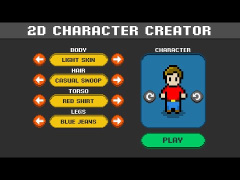 How to Make a 2D Character Creator in Unity