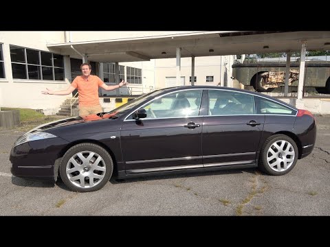 Citroen C6 - был ультра-причудливым французским люксовым седаном