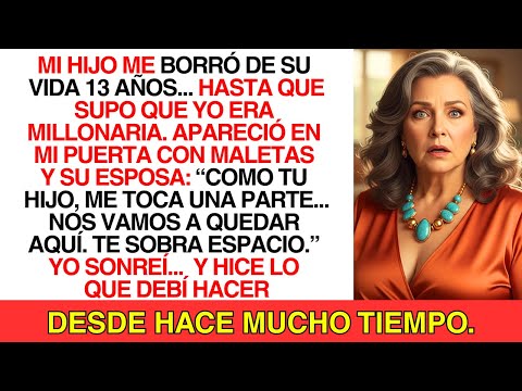Mi Hijo Descubrió Cuánto Ganaba, Llegó Con Su Esposa Perezosa Y Exigió Quedarse Con Todo