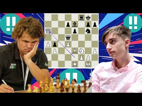 Magnus Carlsen vs Daniil Dubov | The Most Entertaining Clash