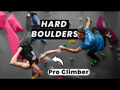 Can Louis Parkinson help me send all the Hard Boulders?