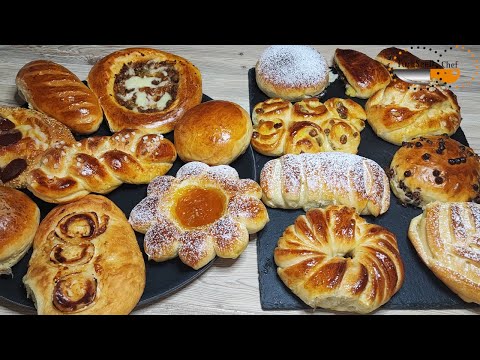 1 PÂTE MAGIQUE ( Pour 16 Sortes De Viennoiserie Sucré ou Salé ) [Sous-Titre]