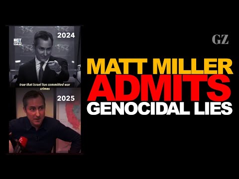 Biden's Matt Miller says Israel committed war crimes he denied