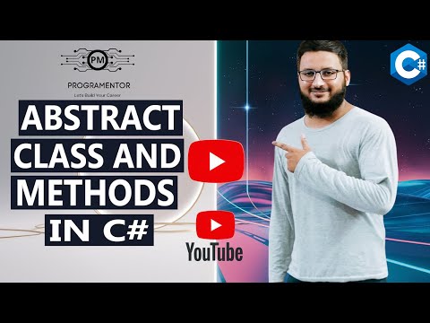 Abstract Class and Abstract Method In C# | C# Abstraction | C# OOP | C# Tutorial | C# (Hindi/Urdu)