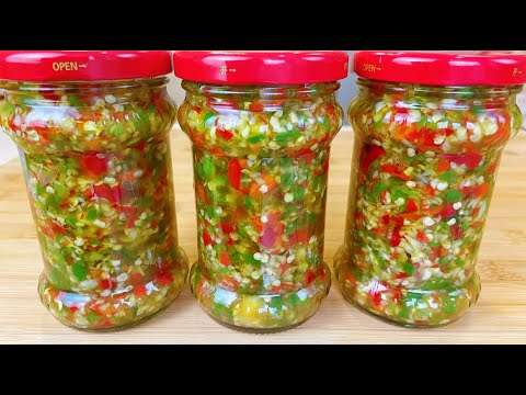 50年祖傳辣椒醬做法，無任何添加劑，放一年都不壞，步驟和配方免費分享。【Magic Food】辣椒醬，chili sauce，チリソース，चिली सॉस，salsa de chile，칠리 소스