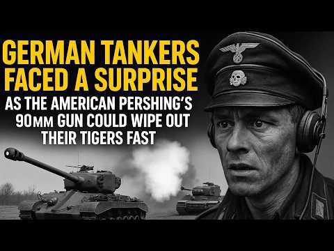 German Tankers Faced A Surprise As The American Pershing’s 90mm Gun Could Wipe Out Their Tigers Fast