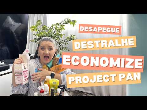 DESTRALHANDO E ECONOMIZANDO #projectpan | #crisribeirotv #organizacao