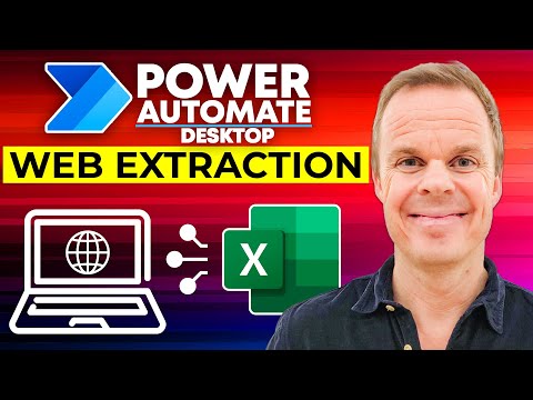 Web Extraction in Microsoft Power Automate Desktop - Full Tutorial