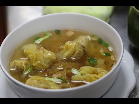 Hong Kong Style Wonton Noodle Soup 雲吞麺