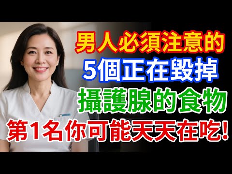 立刻戒掉！5個正在「毀掉」男性攝護腺的食物！第一名你可能天天都在吃，卻完全沒意識到！