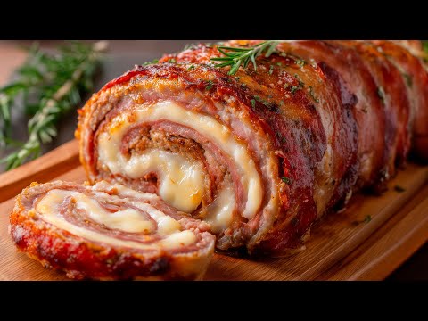 Dieser italienische Hackbraten macht alle verrückt! Einfaches Abendessen-Rezept