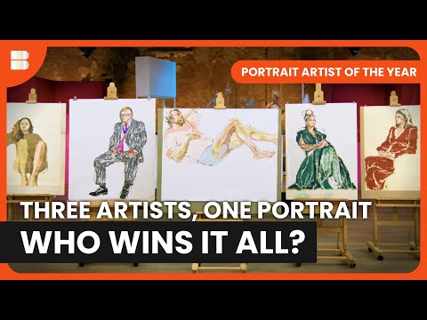 Portrait Artist Final Sir Jonathan Van Tam Sitting | Portrait Artist of the Year