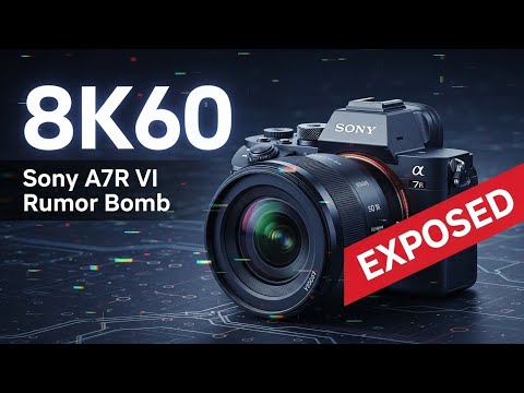 INSANE Sony A7R VI Rumors — 102MP, 8K, Global Shutter (Must See!)