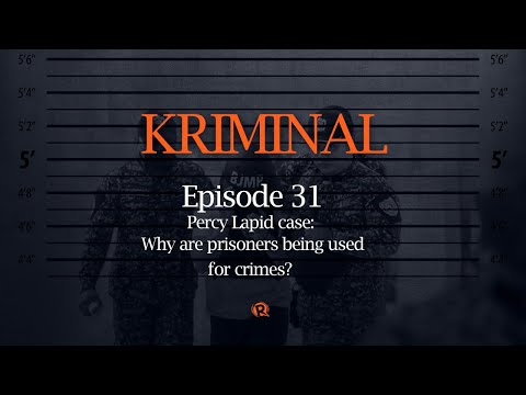 KRIMINAL: Percy Lapid case – Why are prisoners being used for crimes?
