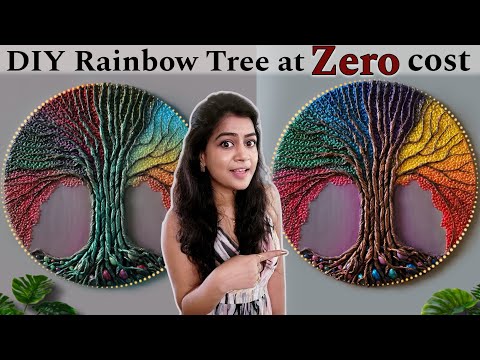 No Clay No MDF No Rope😱only Magic with Waste paper/Best out of waste DIY Wall Hanging for Home decor