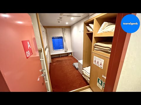 Japan's 28-Hour Private Room Ferry Travel from Tokyo to Osaka
