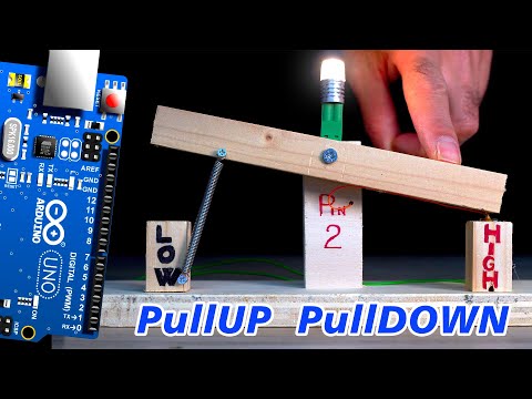 ARDUINO PT #4 Pull up and pull down resistor with FLOATING SIMULATOR