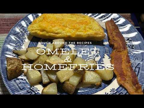 Omelet w/ Holstein omelet maker & Home Fries-Breakfast or Dinner? Real food, real people, real good
