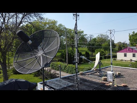 Automated Weather Satellite Ground Station (Mostly Made From Trash)