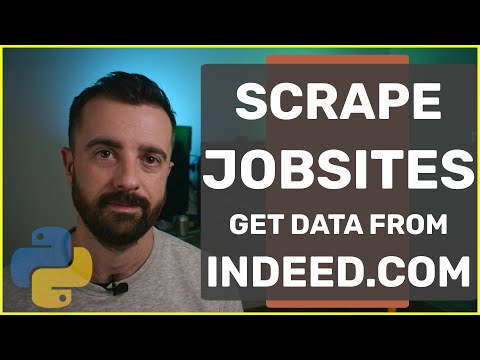 Indeed Jobs Web Scraping Save to CSV