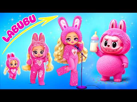 Лабубу Растёт! Идеи для кукол ЛОЛ