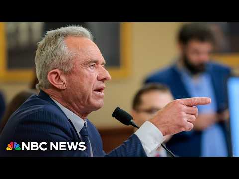 HHS Secretary RFK Jr. grilled on Capitol Hill